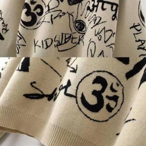 Accepter små ordrer bomuldsstrikproduktionsmænd sweater