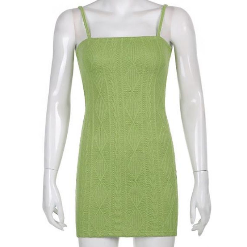 Modeklædning hæklet bomuld sommer kvinder kjole sweater