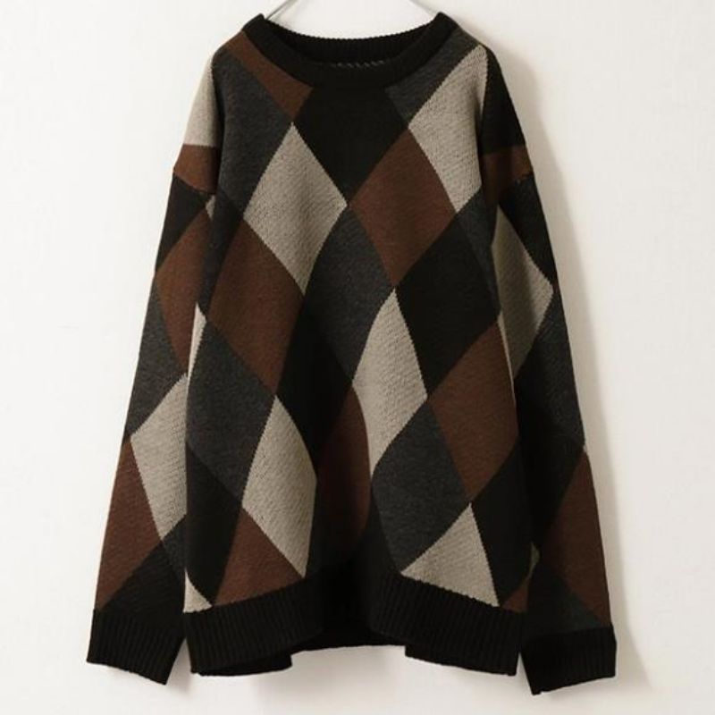 Grundlæggende herre Round Neck Fashion strikket sweater salg til mænd