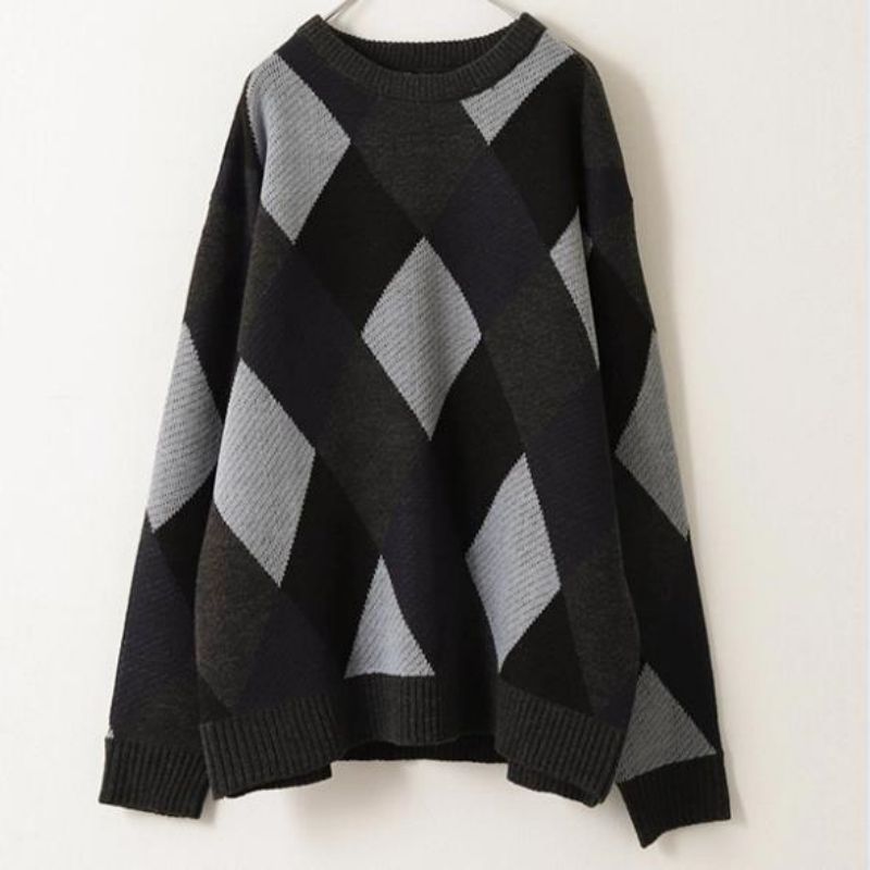 Grundlæggende herre Round Neck Fashion strikket sweater salg til mænd