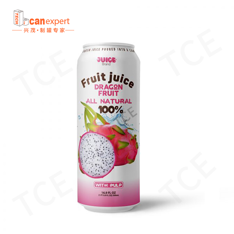 TCE-Factory Supply Hot Selling Fruit Beverage Tin Can