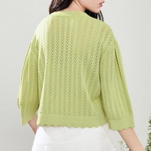 Sommermode med cardigans strikket til kvinder