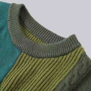 Kvinders pullover cashmere blandet tøj multi farve mode strikstøj