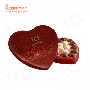 Brugerdefineret cookie tin dåse mad tin emballage metalbokse præget cookie tin krukker