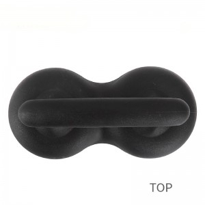 BBQ grill børste rustfri ledning med plasthåndtag