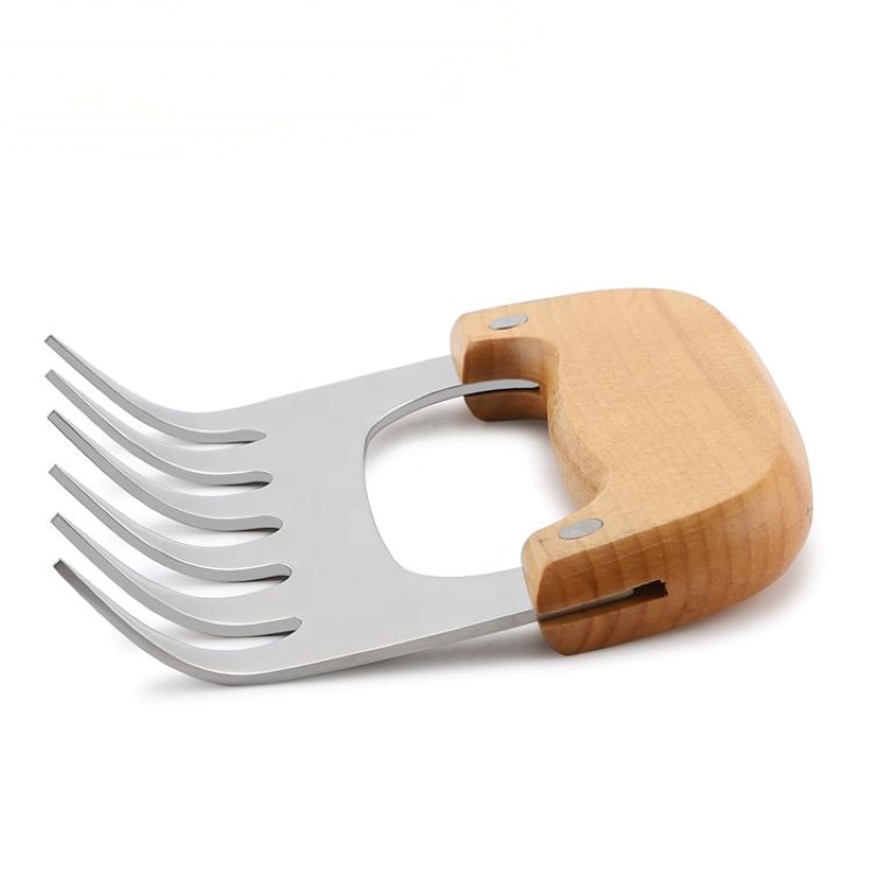 Varmt sælge hit resistent holdbar rustfrit stål 304 kød kløer bbq tilbehør kød shredder kløer