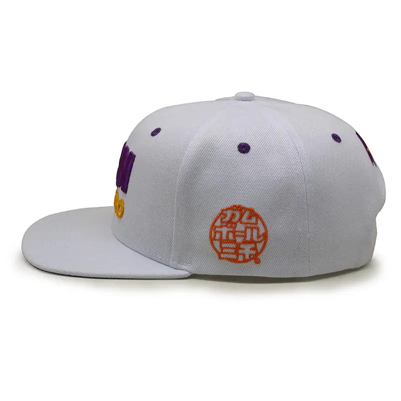 Billig engros 3D broderi 5 panel cap brugerdefineret snapback cap