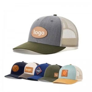 brugerdefineret almindelig tom mesh broderetnødlidende baseball cap far trucker hat