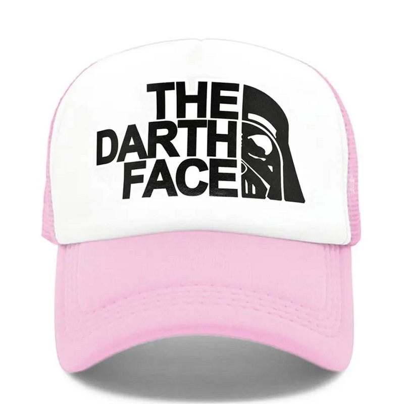 Darth Trucker Cap Star Cap Men Funny Face Hat Baseball Caps Cool Summer Mesh Net Hat til mænd