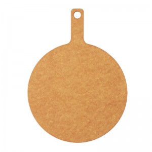 14,5 tommer 18 tommer Food Safe Fiber Wood Customized Design Pizza Cutting Board og serveringsplader Pizza Board