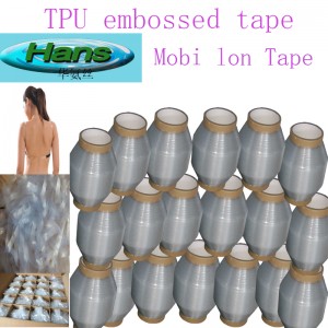 Mobilon tpu tape Mobi lon tape tpu præget tape