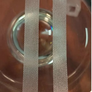 Præget klar TPU -elastisk mobilonbånd