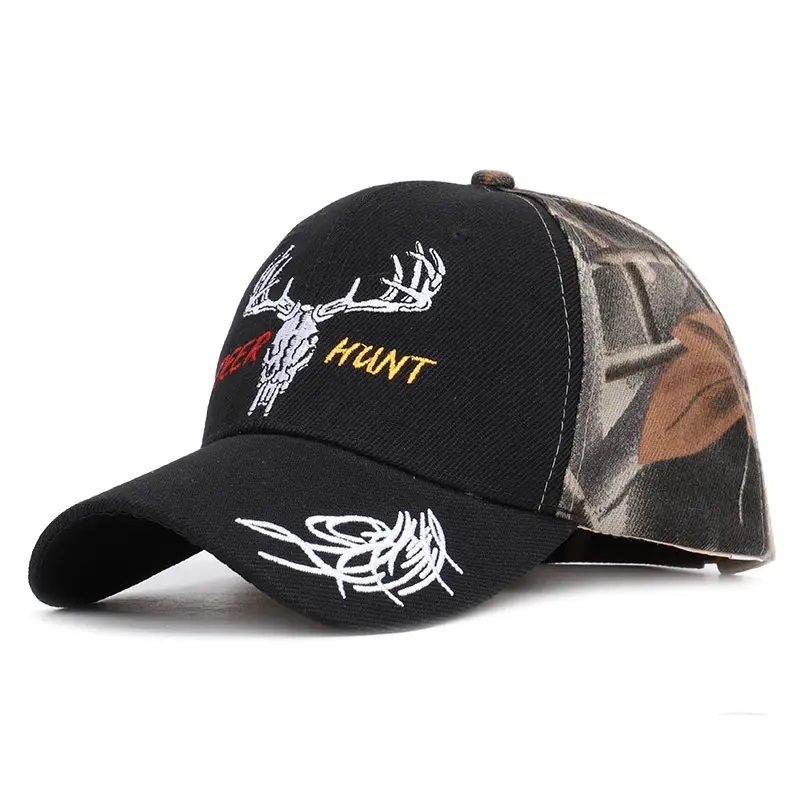 Engros herre Texas Flag Turist Ranger Safari Camo Tactical Camouflage Snapback Baseball Caps til udendørs fiskercamping