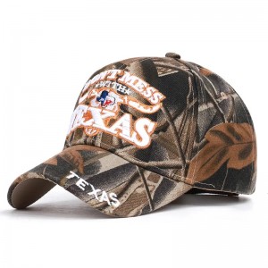 Engros herre Texas Flag Turist Ranger Safari Camo Tactical Camouflage Snapback Baseball Caps til udendørs fiskercamping