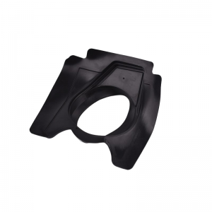 Sort gummiaksel læbeforseglinger