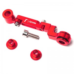 Motorcykel tilbehør Modificeret brems hornolie kopbeslag aluminium legering CNC multi-vinkel øvre pumpe olie gryde beslag