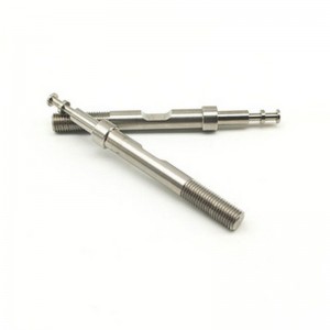 CNC-bearbejdning af formede lange skruer Medicinske dele Ikke-standarddele Tilpasset præcisionsakselbehandling