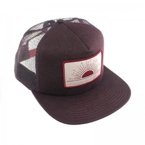 Fabrik engros svampetnet hat tilpasset logo broderet baseball hat