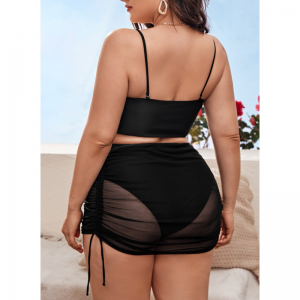 Tre stykker mode rygfri badedragter