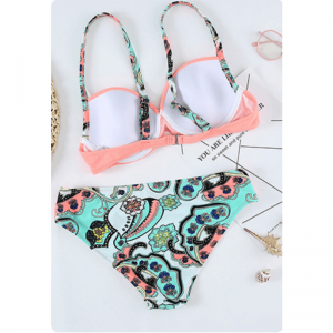 Print plus størrelse sexede bikini badedragter