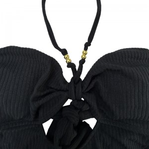 Tube Top Halterneck Hollow Out badedragter