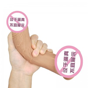 869 Engrospopulær simulering pik penis didol sex legetøj sucker kvinder enorme realistiske krystal dildoer til kvindelige mænd