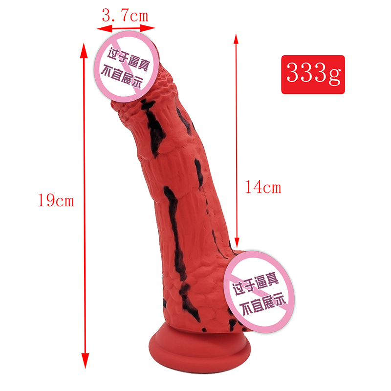 871 Realistisk dildo silikone dildo med sugekop g-spot stimulering dildoer anal sex legetøj til kvinder og par