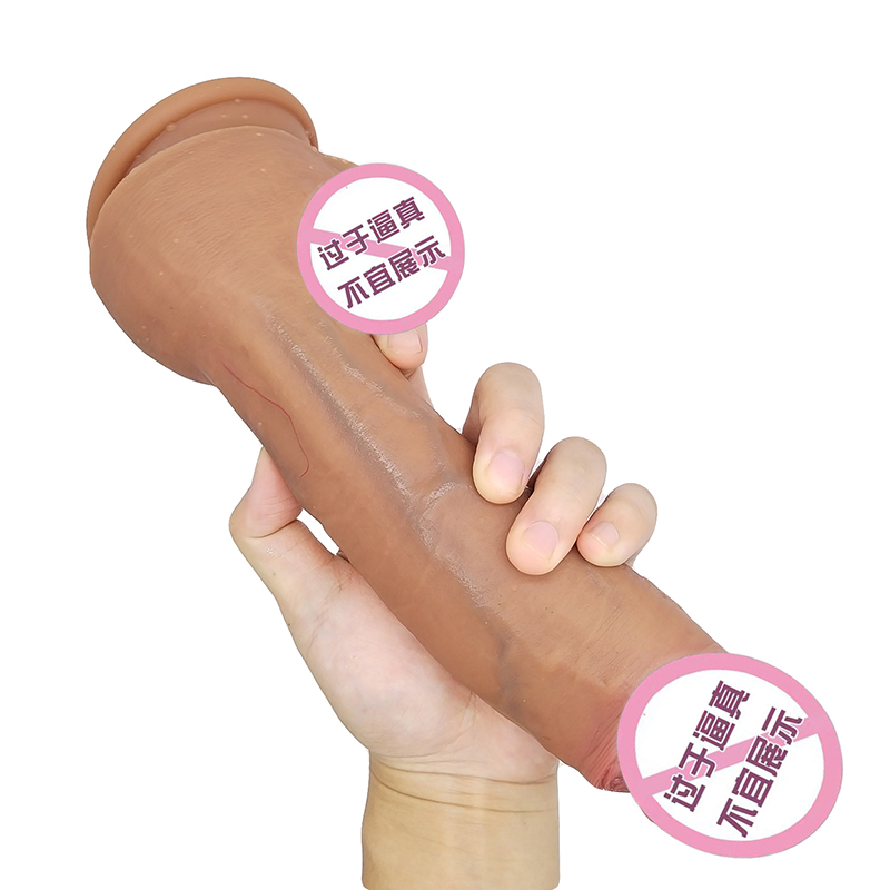 876 Realistisk dildo silikone dildo med sugekop g-spot stimulering dildoer anal sex legetøj til kvinder og par