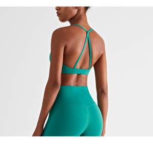 Trekant tilbage samle elastisk sportsbh