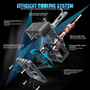 D1S/r LED forlygter pærer