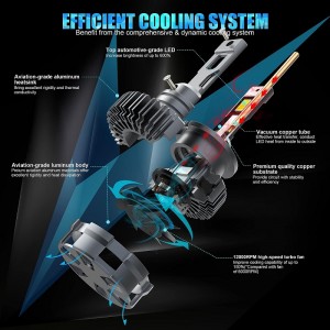 D2S/r LED forlygter pærer