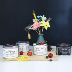 Round Mousse Cake Box Factory Wholesale kan tilpasses mademballage Boks Candy Tinplate Box