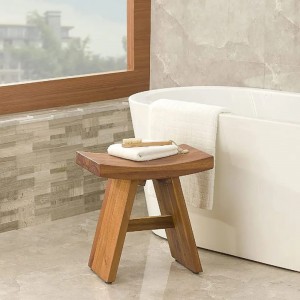 Have badekar bruser hydroterapi vandtæt afføring bambus sko rack bænk opbevaringsarrangør moderne