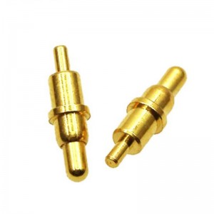 Brugerdefineret messingkontakt Pin Spring Pogo Pin til elektronisk produkt