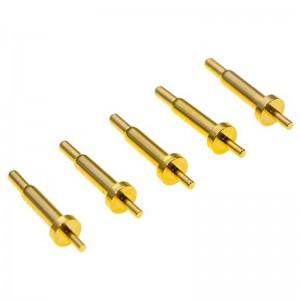 Messingkontaktstifter tilpassede pogo -pin høj kvalitet til forbrugerelektronik