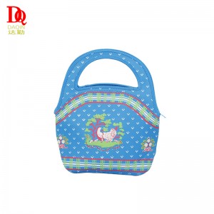 Neopren isoleret vandtæt bærbar mode frokostpose Kvinde studerende