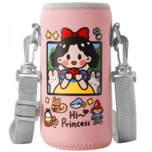 Engros Spot Glass Water Cup Cover Diving Material Cup Cover Printable Creative Thermos kan køligere Coozies