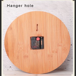 Bambus håndværk kreativt væg ur boligindretning