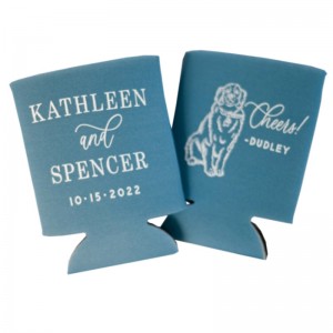 Engros brugerdefineret skumkøler Stubby Holder Beer Can Sleeve Isolated Slim billig 3 4 5mm 330ml køler Koozy med logo