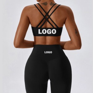 SC9275 Yoga Wear Set Girls Letvægt Elastic Fitness Leggings og BH Set Woman Yoga Wear Pants Custom Yoga Suit Set