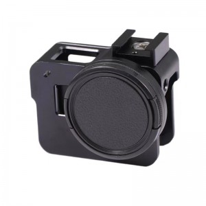 6061 Aluminiumslegering Action Camera Housing CNC bearbejdning Tilpasset overfladeanodisering