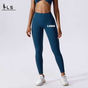 SC101112 STRETCH COMPRESSION SEAMLESS RUNNING YOGA LENGGING MEN LIFT HØJ VAIV SPORT KVINDER GENNE GIM YOGA BANT BOOTY LEGGINGS