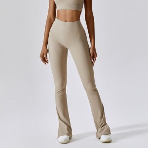 SC10119 Engros pris fitness yoga leggings bukser Kvinder til voksne Scrunch Booty fitness leggings skubber op yogabukser