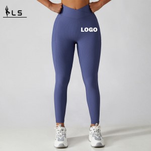 SC10124 SAMLESS BOOTY LIFT SELLER KONKURLENCE PRIS LENGGING Bukser til kvindens komprimering Høj talje Tykke leggings