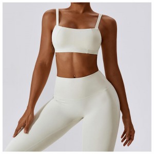 SC10132 Sport Top Women Fitness Yoga Brh Soft Stretch Compression Yoga Shoulder Sport Bh