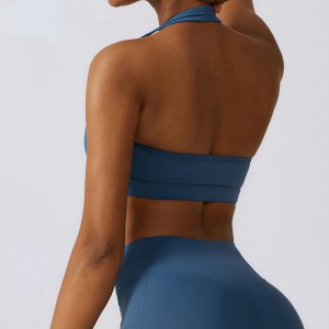 SC10161 Sexet sports brh piger fitness yoga slid komfort polstret sport fitness træning gymnastiksal halter sports bh