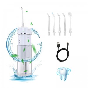 2023 Hot Selling Electric Dental Portable Family og uden for tænder Rengøring Dental Oral Irrigator Vand Flosser
