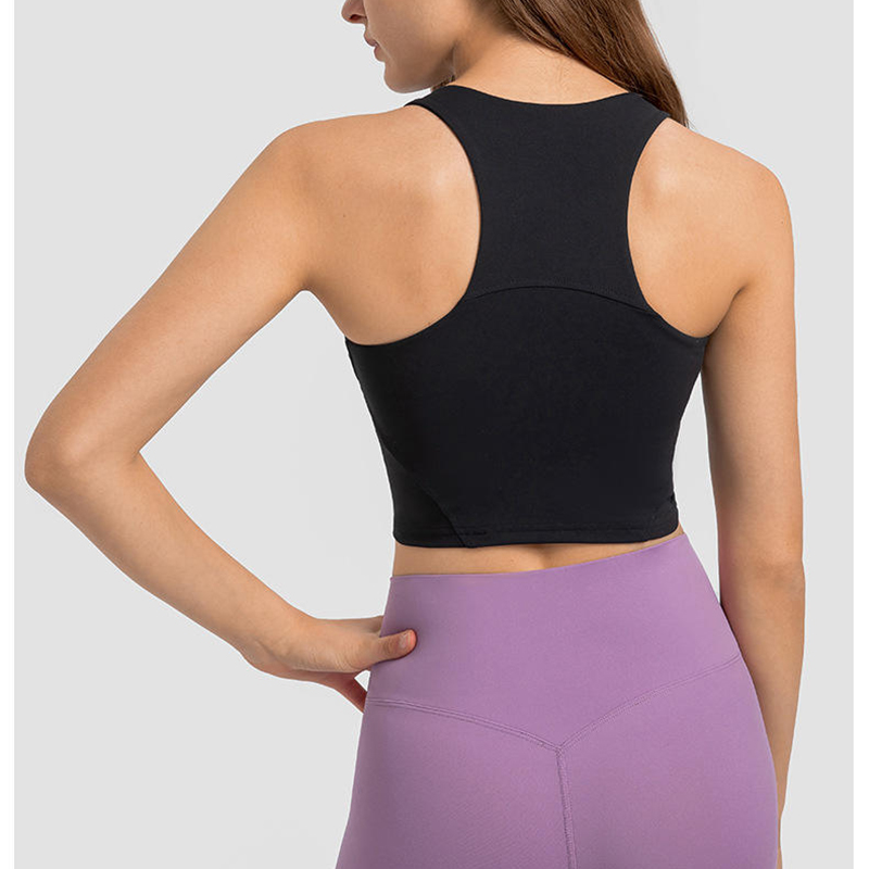 SC10257 Hollow Workout Tops Yoga Women's Tank Top Vest Sportswear Workout Yoga Tank Top til kvinde