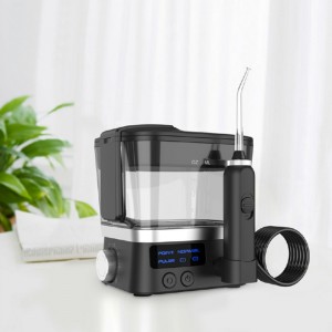 Populær design kraftfulde tænder renere ubegrænset tryk 3 tilstande vand flosser tandtrådstråle jet flosser hjem