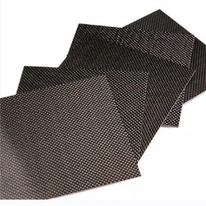 0,1 mm 1 mm 3 mm 4 mm 5 mm klud 10 mm 30 mm 500 mm x 500 mm farvet T300 T700 Toray Price Carbon Fiber Sheet